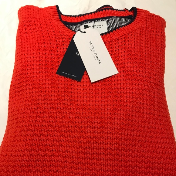 Denim & Flower Men's Knitted Crewneck Sweater - Picture 4 of 6